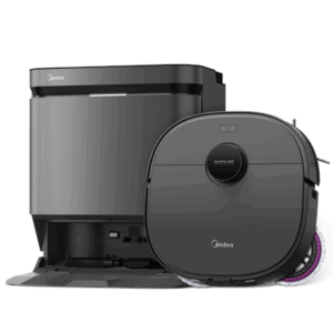 Midea Robot Vacuum Cleaner | V15 | Wet&Dry | 5200 mAh | Dust capacity 3 L | 16200 Pa | Black - Image 2