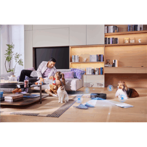 Midea Robot Vacuum Cleaner | V15 | Wet&Dry | 5200 mAh | Dust capacity 3 L | 16200 Pa | Black - Image 8