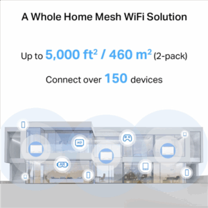 Mercusys BE3600 Whole Home Mesh Wi-Fi 7 System | Halo H25BE (2-pack) | 802.11ax | Ethernet LAN (RJ-45) ports 1 | Mesh Support Yes | MU-MiMO No | No mobile broadband - Image 5