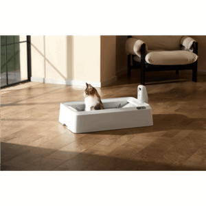 PETKIT Purobot Crystal Duo with Camera Self-Cleaning Cat Litter Box | White - Image 4