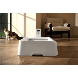 PETKIT Purobot Crystal Duo with Camera Self-Cleaning Cat Litter Box | White - Image 6