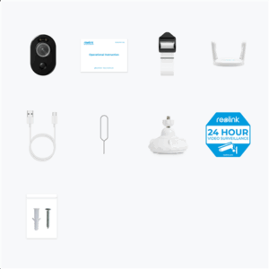 Reolink | Smart Wire-Free Camera with Motion Spotlight | Argus Series B330 | Bullet | 5 MP | Fixed | IP65 | H.265 | Micro SD, Max. 128GB - Image 8