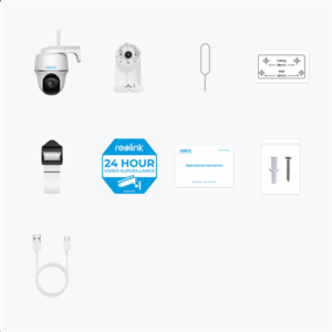 Reolink | Smart Pan and Tilt Wire-Free Camera | Argus Series B430 | PTZ | 5 MP | Fixed | H.265 | Micro SD, Max. 128 GB - Image 5