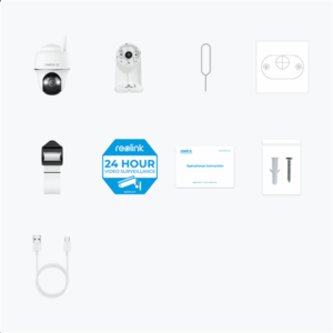 Reolink | Smart 4K Pan and Tilt Camera with Spotlights | Argus Series B440 | Dome | 8 MP | 4mm | H.265 | Micro SD, Max.128GB - Image 7