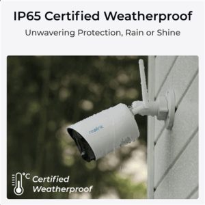 Reolink | Battery Wi-Fi Security Camera with Solar Panel, 3W | Argus Series B320 | Bullet | 3 MP | Fixed lens | IP65 | H.264 | Micro SD, Max. 128 GB - Image 7