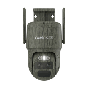 Reolink 4G LTE Dual-Lens Battery Security Camera | Trackmix Series G770 Camouflage | PTZ | 8 MP | F2.8mm/F1.6, F8mm/F1.6 | IP65 | H.264/H.265 | Micro SD, Max. 128 GB - Image 2