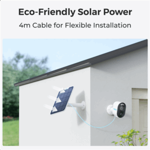 Reolink | Wireless Solar & Battery Powered Security Camera with Smart Detection, 3W | Argus Series B310 with Solar Panel | Bullet | 3 MP | f=4mm，F=2.0 | IP65 | H.264/H.265 | Micro SD, Max. 128GB - Image 5