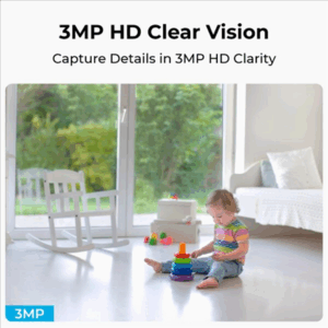 Reolink Camera | E Series E321 | Tabletop | 3 MP | 4mm/F2.0 | MicroSD up to 512GB - Image 3