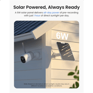 Reolink Wireless Pan & Tilt Long Lasting Solar/Battery Camera with Spotlights | Altas Series B630 with Solar Panel | Bullet | 4 MP | 4mm/F1.0 | Micro SD, Max. 512 GB - Image 4