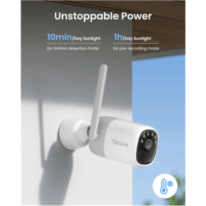 Reolink Wireless Pan & Tilt Long Lasting Solar/Battery Camera with Spotlights | Altas Series B630 with Solar Panel | Bullet | 4 MP | 4mm/F1.0 | Micro SD, Max. 512 GB - Image 8