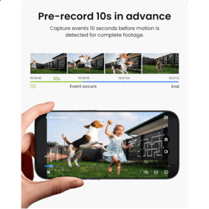 Reolink Wireless Pan & Tilt Long Lasting Solar/Battery Camera with Spotlights | Altas Series B630 with Solar Panel | Bullet | 4 MP | 4mm/F1.0 | Micro SD, Max. 512 GB - Image 9