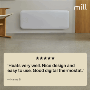 Mill | Heater | IB1200DN Steel | Panel Heater | 1200 W | Number of power levels 1 | Suitable for rooms up to 14-18 m² | White | N/A - Image 20