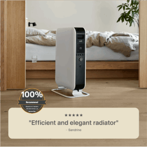 Mill | Heater | AB-H2000DN | Oil Filled Radiator | Number of power levels 3 | Power 2000 W | Suitable for rooms up to 24-34 m³ | White - Image 15