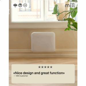 Mill | Heater | IB250 Steel | Panel Heater | 250 W | Number of power levels 1 | Suitable for rooms up to 2-5 m² | White - Image 10