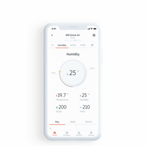 Mill | Sense smart indoor air quality monitor | SENSEAIR | White | No Display - Image 4