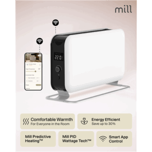 Mill | Portable Heater | CO1500MAXWIFI3 | Convection Heater | 1500 W | Suitable for rooms up to 14-18 m² | White | IPX4 - Image 10