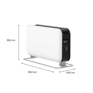 Mill | Portable Heater | CO1500MAXWIFI3 | Convection Heater | 1500 W | Suitable for rooms up to 14-18 m² | White | IPX4 - Image 4