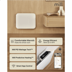 Mill Invisible Smart WiFi Heater | PA400WIFI4 | Panel Heater | 400 W | Suitable for rooms up to 4-6 m² | White | IPX4 - Image 10