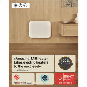 Mill Invisible Smart WiFi Heater | PA400WIFI4 | Panel Heater | 400 W | Suitable for rooms up to 4-6 m² | White | IPX4 - Image 12