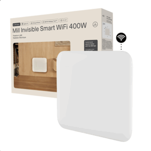 Mill Invisible Smart WiFi Heater | PA400WIFI4 | Panel Heater | 400 W | Suitable for rooms up to 4-6 m² | White | IPX4 - Image 2