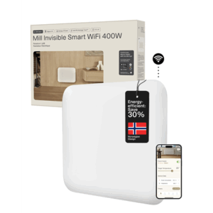 Mill Invisible Smart WiFi Heater | PA400WIFI4 | Panel Heater | 400 W | Suitable for rooms up to 4-6 m² | White | IPX4 - Image 8