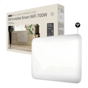 Mill Invisible Smart WiFi Heater | PA700WIFI4 | Panel Heater | 700 W | Suitable for rooms up to 9-12 m² | White | IPX4 - Image 2