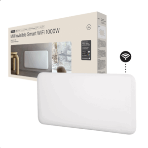Mill Invisible Smart WiFi Heater | PA1000WIFI4 | Panel Heater | 1000 W | Suitable for rooms up to 12-16 m² | White | IPX4 - Image 2