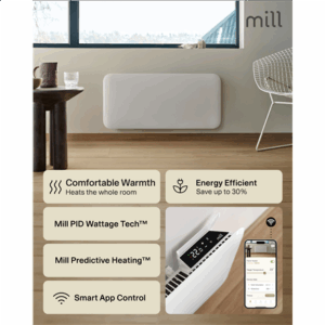 Mill Invisible Smart WiFi Heater | PA2000WIFI4 | Panel Heater | 2000 W | Suitable for rooms up to 24-28 m² | White | IPX4 - Image 10