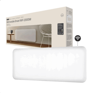Mill Invisible Smart WiFi Heater | PA2000WIFI4 | Panel Heater | 2000 W | Suitable for rooms up to 24-28 m² | White | IPX4 - Image 2
