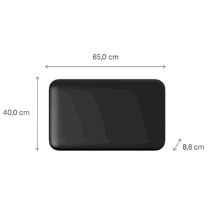 Mill Invisible Smart WiFi Panel Heater | PA700WIFI4B | Panel Heater | 700 W | Suitable for rooms up to 9-12 m² | Black | IPX4 - Image 10