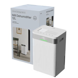 Mill Dehumidifier | MDH12 | Power 200 W | Suitable for rooms up to 8-15 m² | Water tank capacity 2 L | White - Image 8
