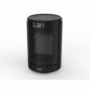 Mill FH1500BLACK | Ceramic fan heater | 1500 W | Suitable for rooms up to 22 m² | Black - Image 2