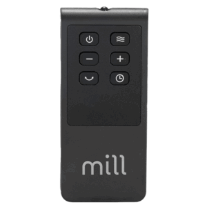 Mill FH1500BLACK | Ceramic fan heater | 1500 W | Suitable for rooms up to 22 m² | Black - Image 7