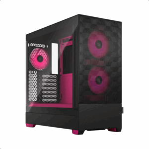 Fractal Design | Pop Air RGB | Side window | Magenta Core TG Clear Tint | ATX, mATX, Mini ITX | ATX - Image 2
