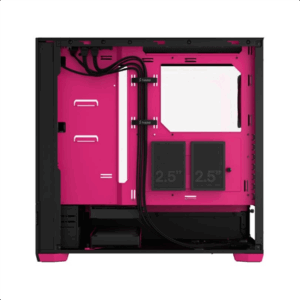 Fractal Design | Pop Air RGB | Side window | Magenta Core TG Clear Tint | ATX, mATX, Mini ITX | ATX - Image 5