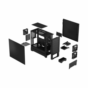 Fractal Design | Pop Air | Side window | Black Solid | ATX, mATX, Mini ITX | ATX - Image 13