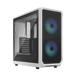 Fractal Design | Focus 2 | Side window | RGB White TG Clear Tint | Midi Tower | ATX - Image 2