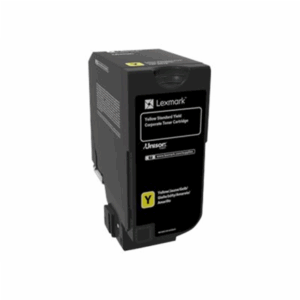 Lexmark Corporate | 74C2SYE | Laser Toner Cartridge | Yellow - Image 2