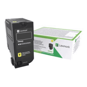 Lexmark Corporate | 74C2SYE | Laser Toner Cartridge | Yellow - Image 4