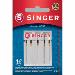 Singer | Microtex Needle 80/12 5PK - Image 2