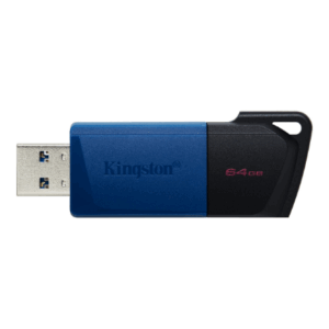 Kingston | USB 3.2 Flash Drive | DataTraveler Exodia M | 64 GB | USB 3.2 | Black/Blue - Image 5