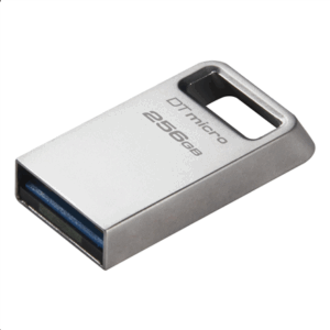Kingston | USB 3.2 Flash Drive | DataTraveler micro | 256 GB | USB 3.2 | Silver - Image 3