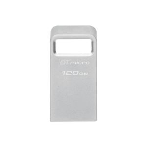 Kingston | USB 3.2 Flash Drive | DataTraveler micro | 128 GB | USB 3.2 | Silver - Image 2