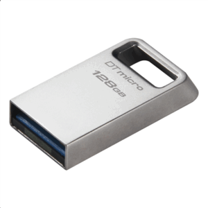 Kingston | USB 3.2 Flash Drive | DataTraveler micro | 128 GB | USB 3.2 | Silver - Image 3