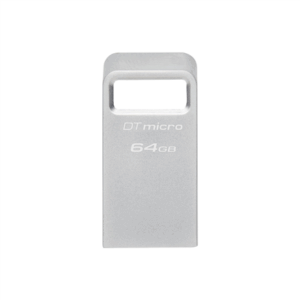 Kingston | USB 3.2 Flash Drive | DataTraveler micro | 64 GB | USB 3.2 | Silver - Image 3