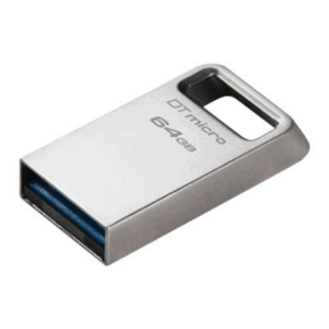 Kingston | USB 3.2 Flash Drive | DataTraveler micro | 64 GB | USB 3.2 | Silver - Image 6