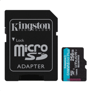 Kingston | Canvas Go! Plus | 256 GB | microSD | Flash memory class Class 10, UHS-I, U3, V30, A2 - Image 2