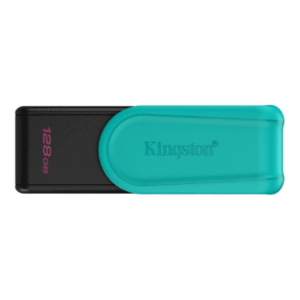 Kingston USB Flash Drive | DataTraveler Exodia S | 128 GB | USB 3.2 Gen 1 | Black/Turquoise - Image 4