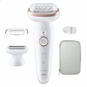 Braun Epilator | SES9-030 Silk épil 9 | Operating time (max) 50 min | Number of power levels 2 | Wet & Dry | White/Rose - Image 3