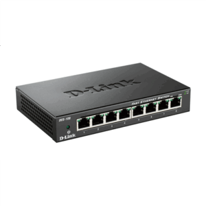 D-Link | Ethernet Switch | DES-108/E | Unmanaged | Desktop | 10/100 Mbps (RJ-45) ports quantity 8 - Image 2